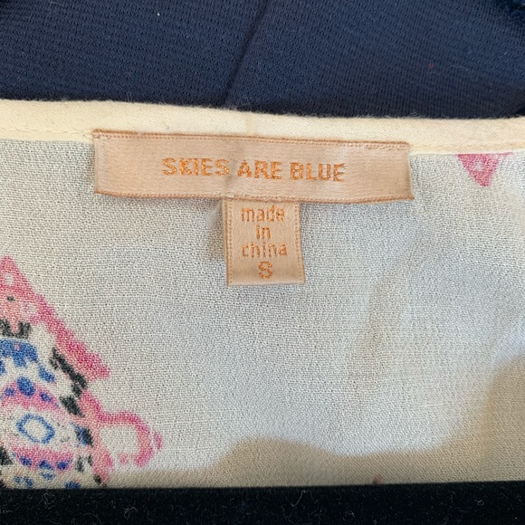 Color block blouse - Picture 2 of 2